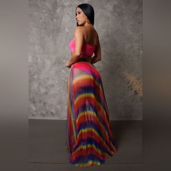 Sweet Like Sugar Maxi Sheer & Top Set - Picture 3 of 5